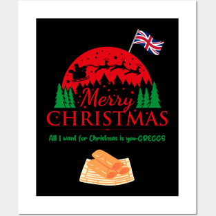 All I Want For Christmas is GREGGS Posters and Art